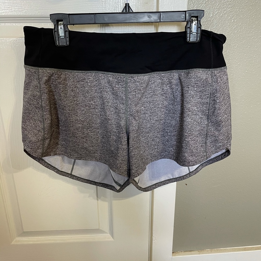 Lululemon speed up shorts, 10